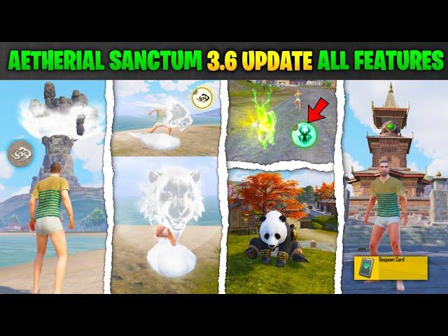  BGMI New AETHERIAL SANCTUM Update Here! PUBG 3.6 All Features Explained | Tips & Tricks