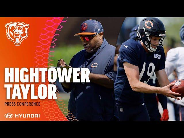 Hightower, Taylor on new kickoff, adjusting to NFL speed | Chicago Bears