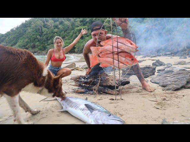 AUSTRALIAN PARADISE - living off the ocean (catch & cook)