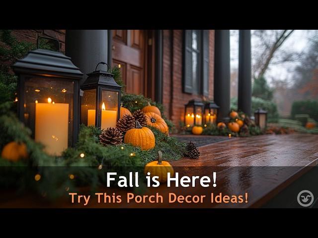 Fall Porch Ideas You’ll Love: Try This Fall Decor On Front Porch!