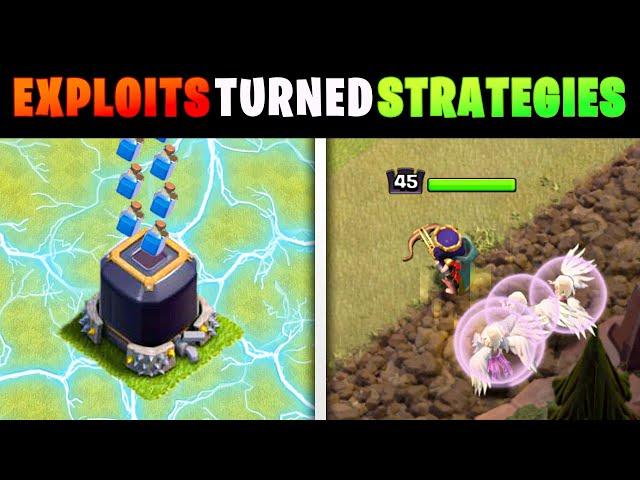 Exploits that turned into Strategies in Clash of Clans