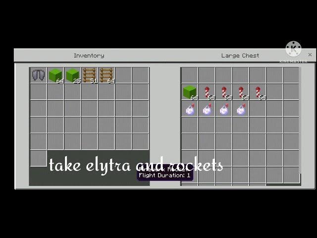 how to use ELYTRA in mine craft by #Vedanth Telugu Gamer#