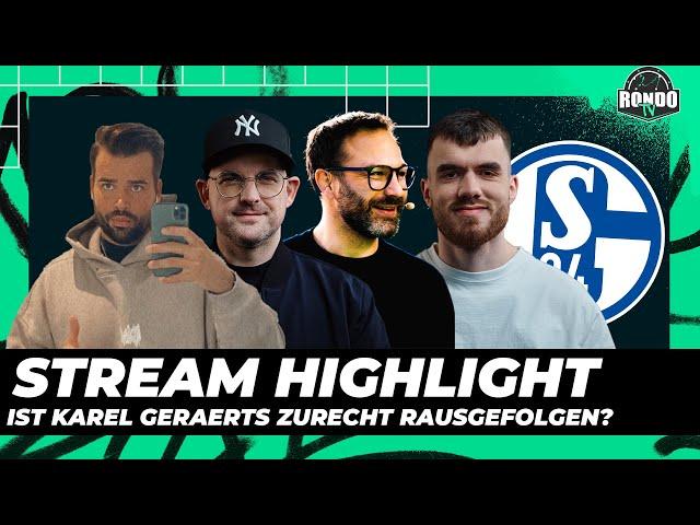 Beben auf Schalke – Wer ist wirklich Schuld? | RondoTV Stream Highlight