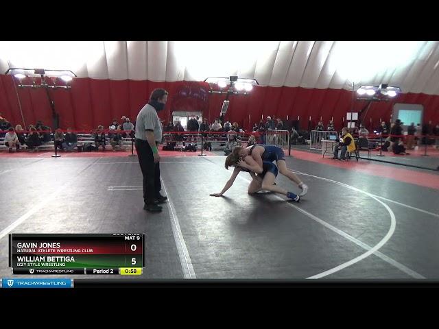 High School Boys 170 Gavin Jones Natural Athlete Wrestling Club Vs William Bettiga Izzy Style Wres