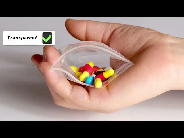 120 Pack Serfeymi Pill Pouch Bag 3 x 2 75 Inch Pill Organizer Plastic Travel Vitamine Bags with Writ