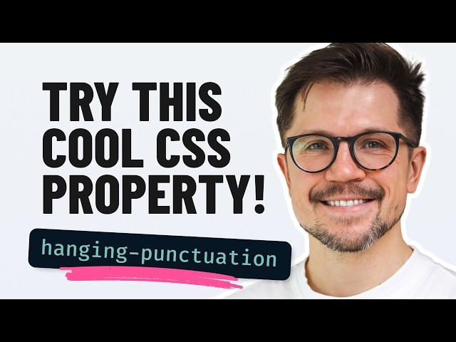 Master Hanging Punctuation in CSS! (and avoid these two mistakes)