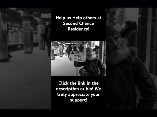 Help Families facing homelessness at Second Chance Residency! #Charity #Viral #Shorts #reels #Vlog