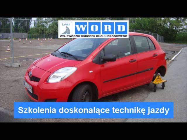Szkolenie doskonalące technikę jazdy - WORD w Łodzi