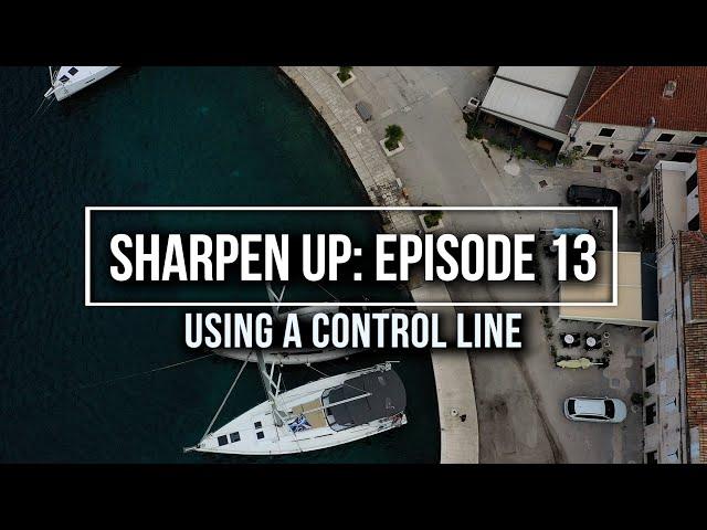 Using a Control Line: Docking Stern to