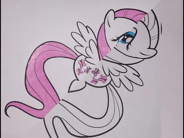 #shorts #coloring #mlp #tiktok #creative #cartoon #youtube #mylittelpony #Creativity #flatter shay