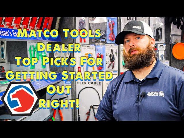 Matco Tools Dealer's Top Picks For Getting Started and Lots Of Tool Talk. What You Need Starting Out