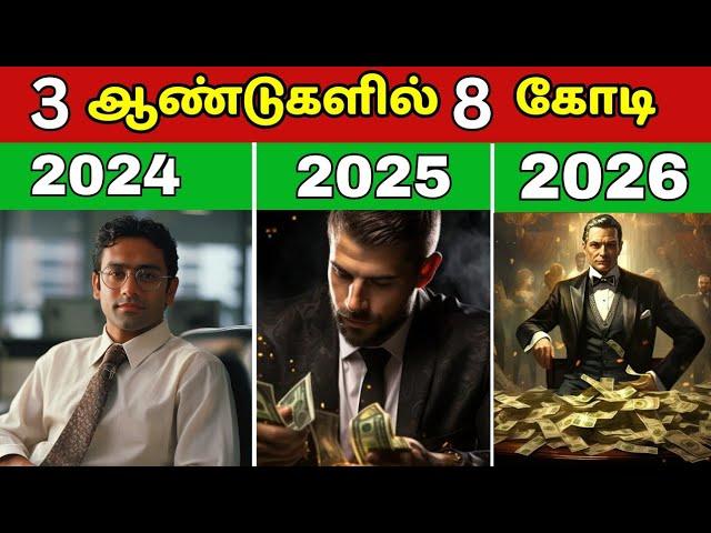 How to Become MILLIONAIRE in Just 3 YEARS - 2024 to 2026 |Strategies & Planing&Mindset Sakthi Prabhu