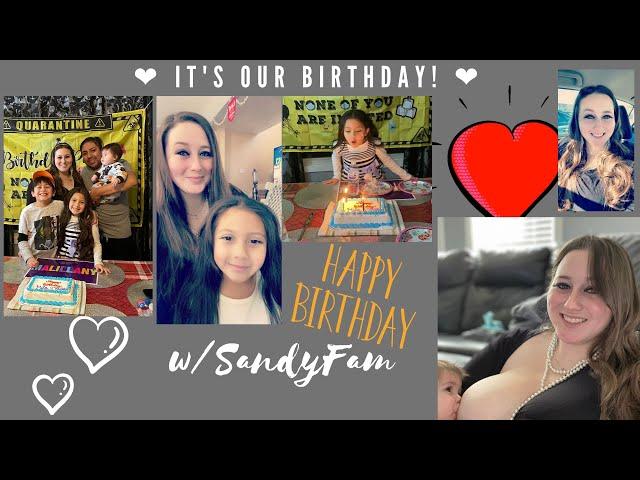 SandyFam Birthday Special 2021 | Hair | Nintendo Switch Break | Breastfeeding Chat | Happy Birthday