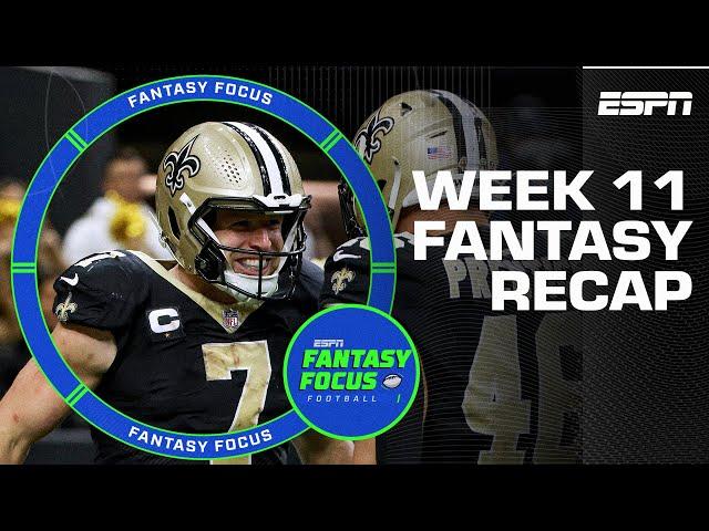 Week 11 recap | Fantasy Focus