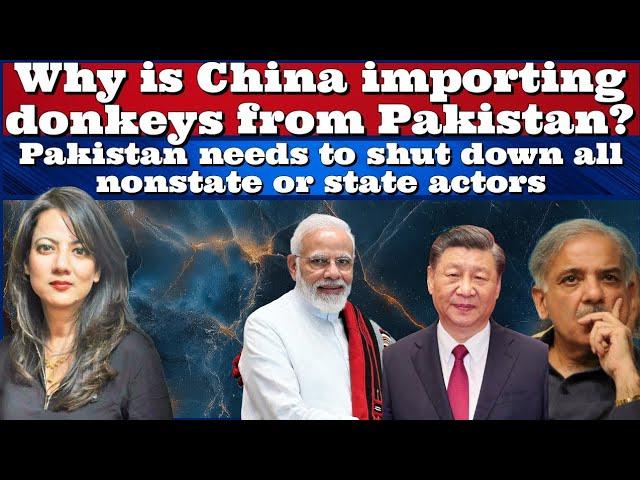 Why is #China importing donkeys from #Pakistan? #India #Pakistan