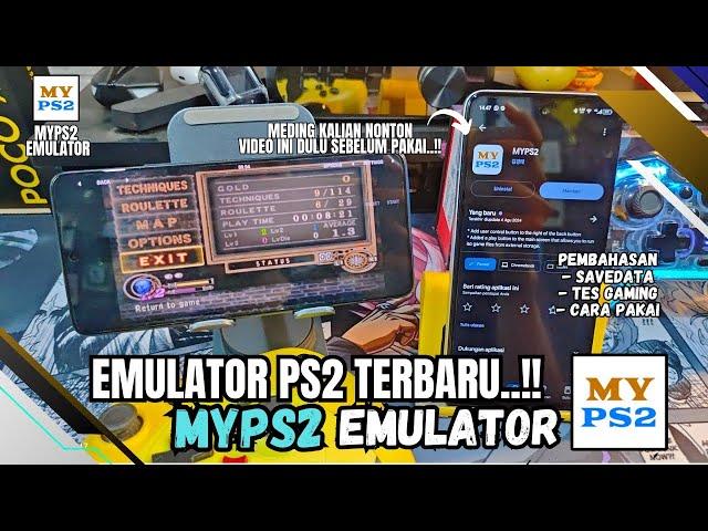 TONTON INI DULU..!!! NYOBA EMULATOR PS2 TERBARU | MYPS2 EMULATOR