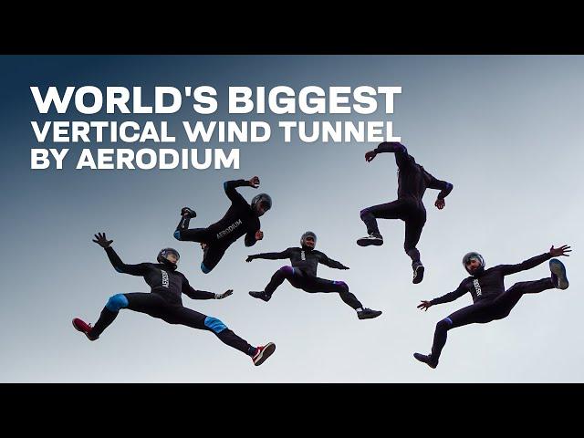 The world's largest wind tunnel 2018/ AERODIUM Peryton