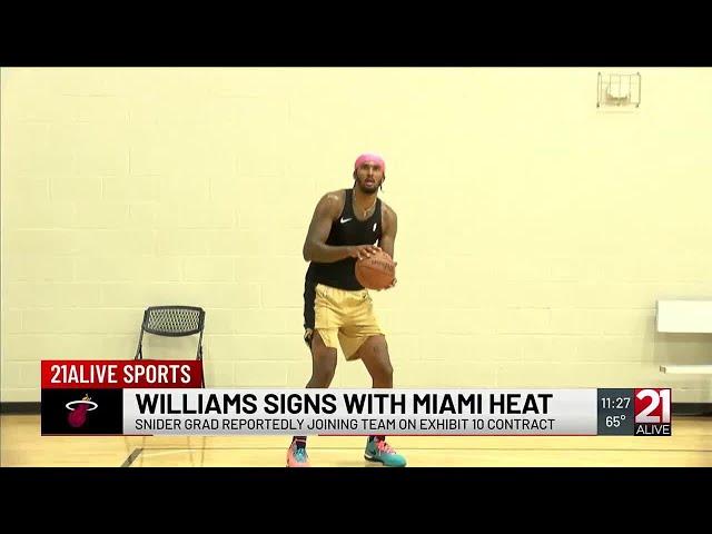 Snider grad Malik Williams signs with Miami Heat