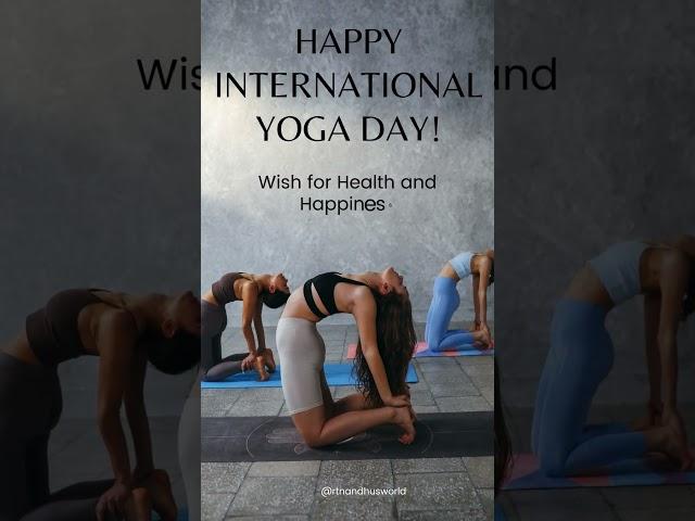 Happy Yoga Day/#rtnandhusworld #yogaday #internationalyogadaystatus