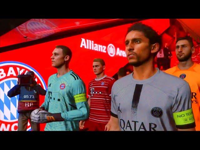 EA SPORTS FC 24 GAMEPLAY MOD | FOOTBALL LIFE 2023 | Bayern Munich vs Psg | CPU VS CPU | FIFA