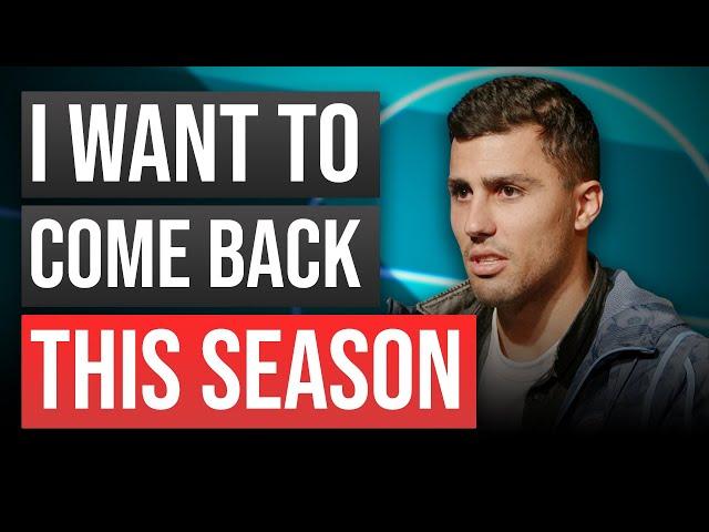 Rodri Exclusive: Battling An ACL Injury &  Ballon d'Or Beef