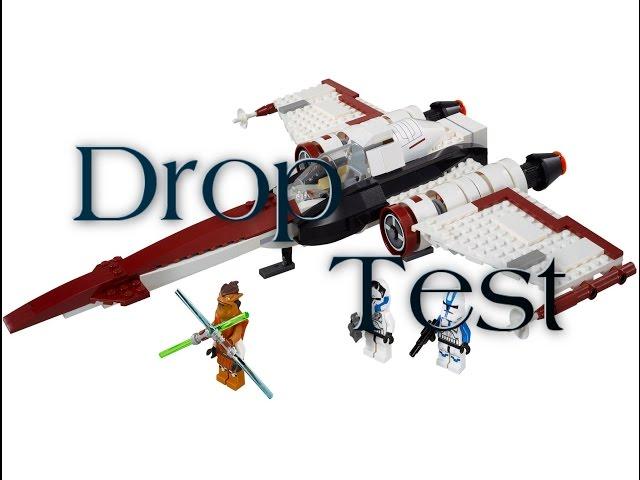 Lego Star Wars Z-95 Headhunter Drop Test