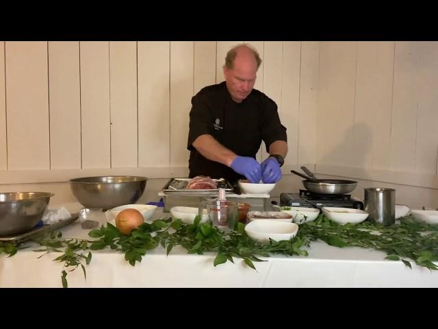 Bacon Wrapped Meatloaf - Signature Recipe Series | Chef Christopher Hewitt with Southern Graces