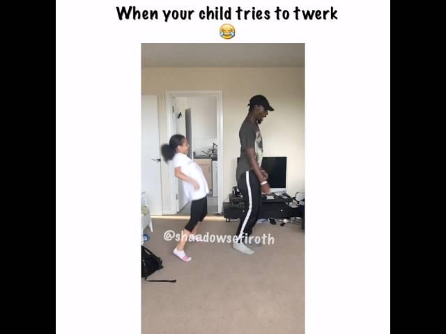 When your child tries to twerk