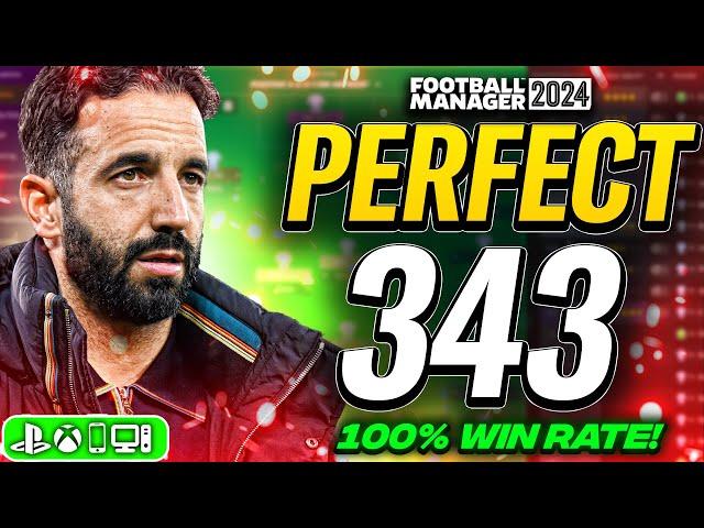 Amorim's PERFECT FM24 Tactic! (100% Win Rate) | Best FM24 Tactics!