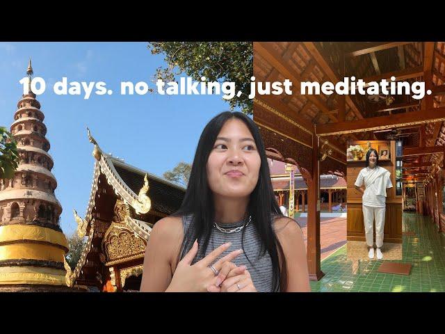 10 DAY VIPASSANA RETREAT | my silent meditation retreat experience. *life-changing.*