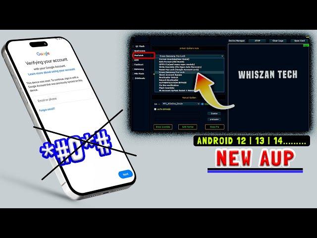 FinallyAll Samsung New FRP Bypass With Android AUP XP 2024 | Android 12/13/14/ *#0*# not working.