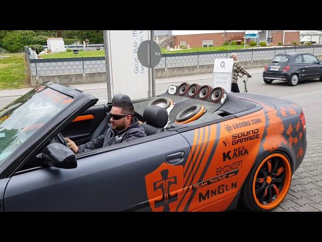 Audio Cabrio Musik Anlage Extrem