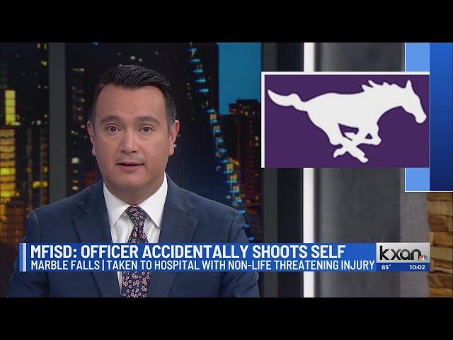 Marble Falls ISD SRO officer hospitalized after accidental shooting, district says