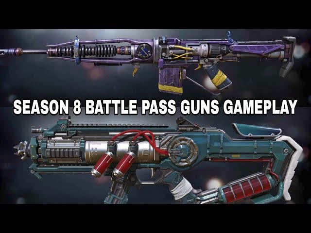 Season 8 All Battle Pass Weapons Gameplay IRSONSIGHT | Codm Season 8 Lag 53 New Battle Pass Weapons