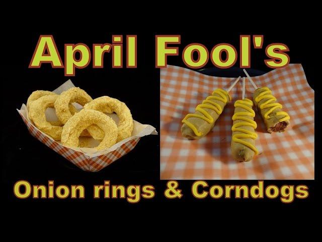 Food that Fools! Corn Dogs and Onion Rings -with yoyomax12