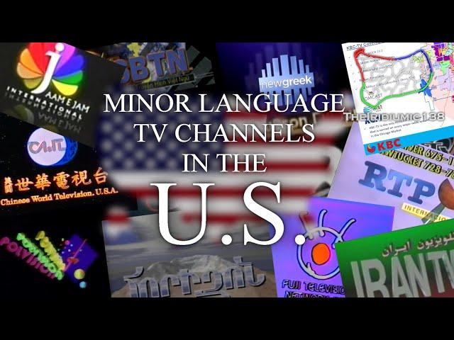 Minor Language TV Channels in the U.S.