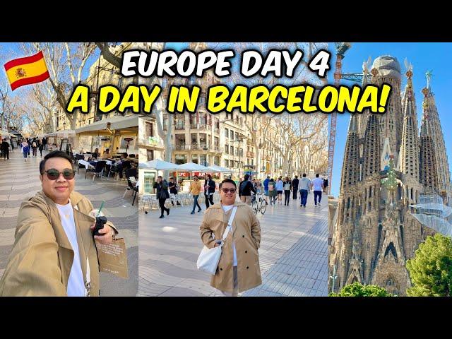 Hello, BARCELONA! Spain Arrival + Exploring La Sagrada Familia & La Rambla!  | JM Banquicio