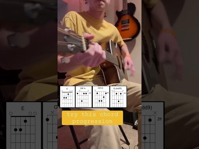 Try this chord progression! #guitar #chordprogressions #johnmayer