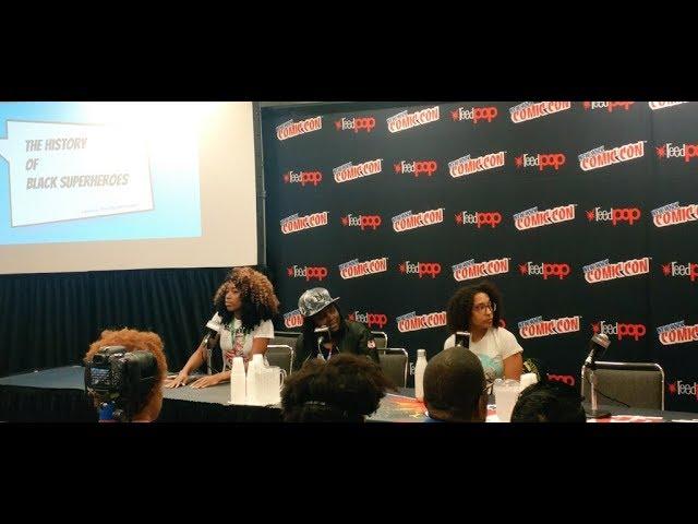 Black Superheroes:  Luke Cage to Black Lives Matter Panel NYCC 2017