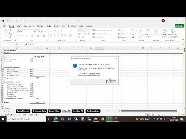 Generate 100 Payslips in 1 Minute with RK Solutions Payroll System | Fast & Error-Free Payroll