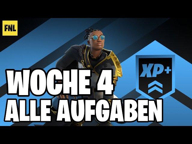 Alle Woche 4 Wöchentlichen Aufträge | Wöchentlich Woche 4 #fortnite #woche4