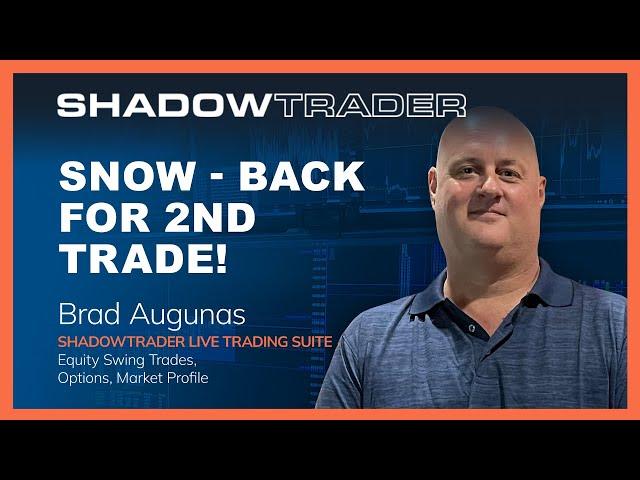 SNOW Back for 2nd Trade!