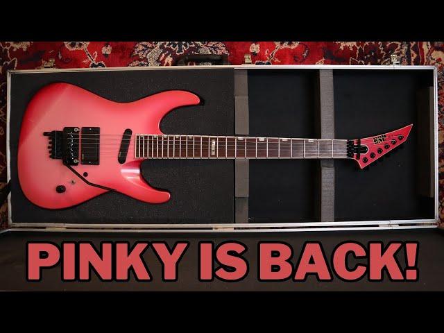 PINKY IS BACK! | Original ESP M-1 Custom from 1980s.