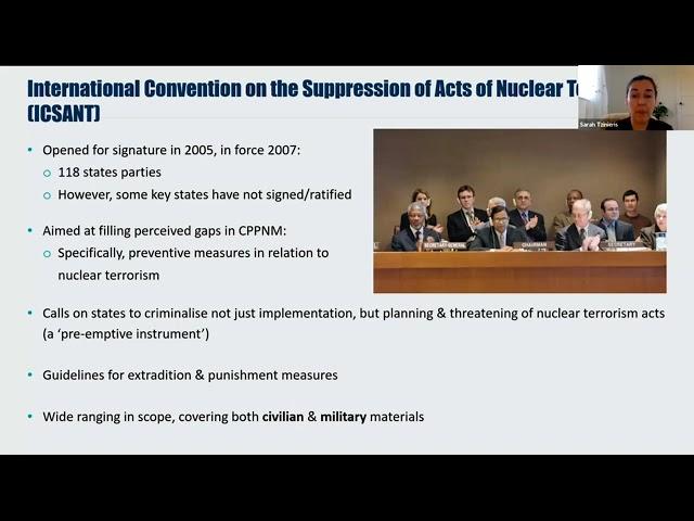 The A/CPPNM and the international nuclear security regime