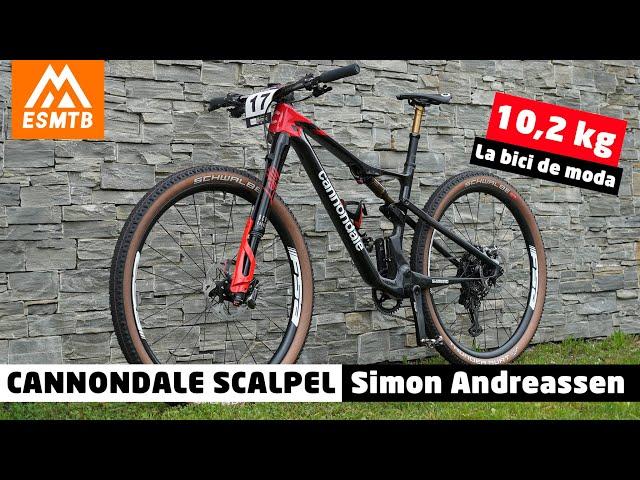 Cannondale Scalpel by Simon Andreassen (components and weight)