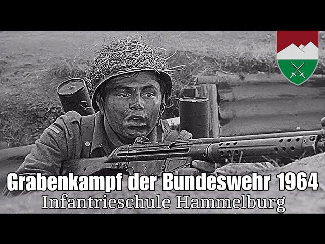 Grabenkampf der Bundeswehr 1964 - Infanterieschule Hammelburg - Bonnland/OHK BRD Militär Geschichte