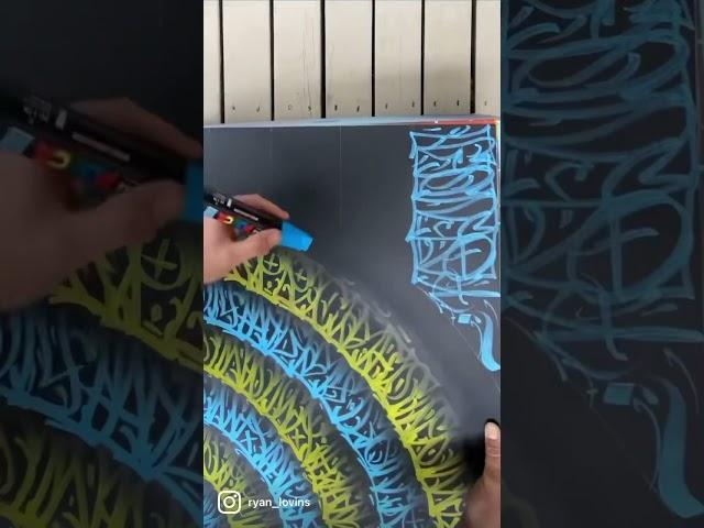 Calligraffiti artwork