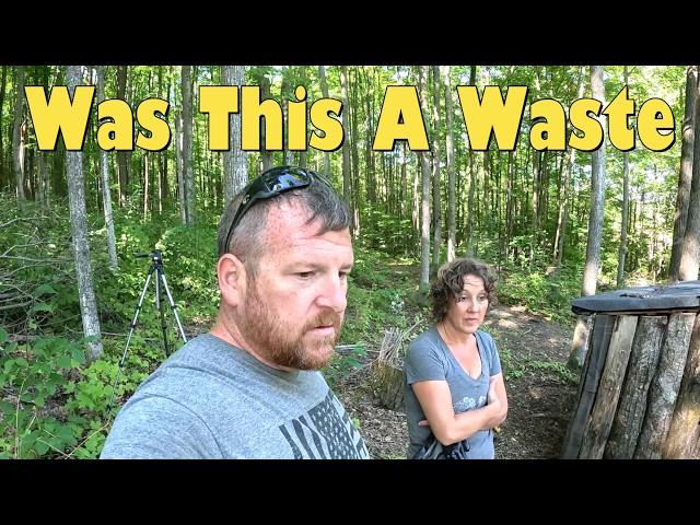 The Biggest Tree We've Ever Cut Down! Prepping for Rustic Live Edge Siding For The  Off Grid Cabin