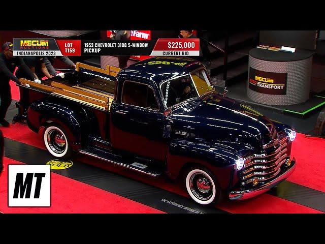 1953 Chevrolet 3100 5-Window Pickup | Mecum Auctions Indy | MotorTrend