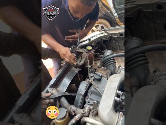 car engine sound chekkep stethoscope #shortsvideo 